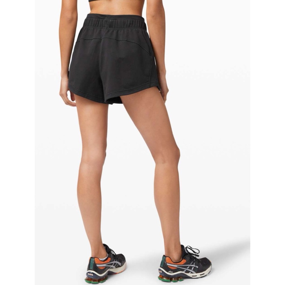 Lululemon Inner Glow Short 3” Terry Black 0